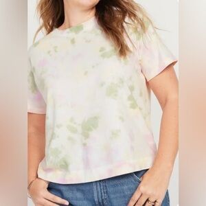 Old Navy-Tie Dye Short Sleeve T-Shirt Women’s XSMALL